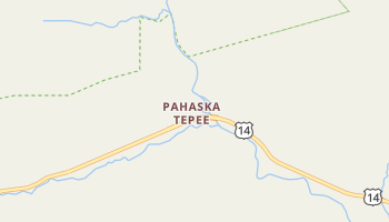 Pahaska Tepee, Wyoming map