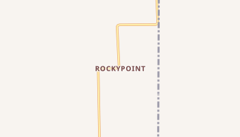 Rockypoint, Wyoming map
