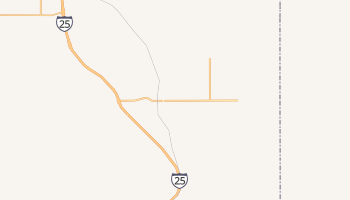 Slater, Wyoming map