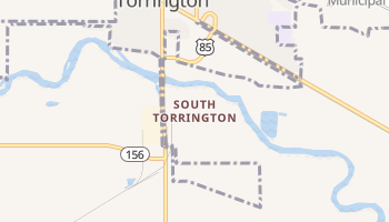 South Torrington, Wyoming map