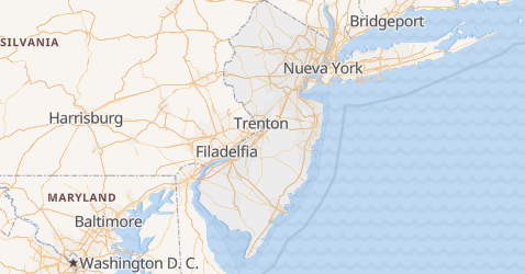Mapa de New Jersey