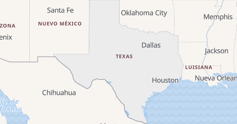 Mapa de Texas