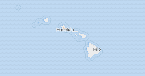 Carte de Hawaï