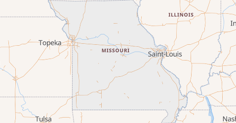 Carte de Missouri