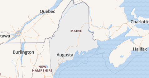 Maine kaart