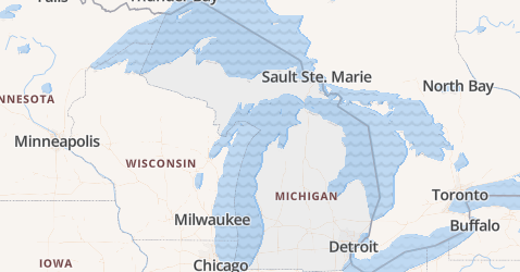 Michigan kaart