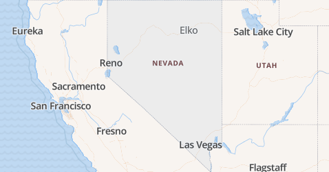 Nevada kaart