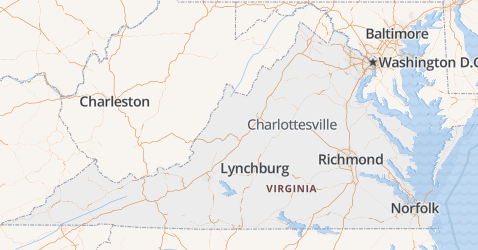 Virginia kaart