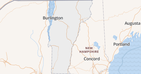 Vermont kaart