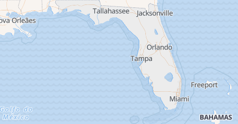 Mapa de Flórida